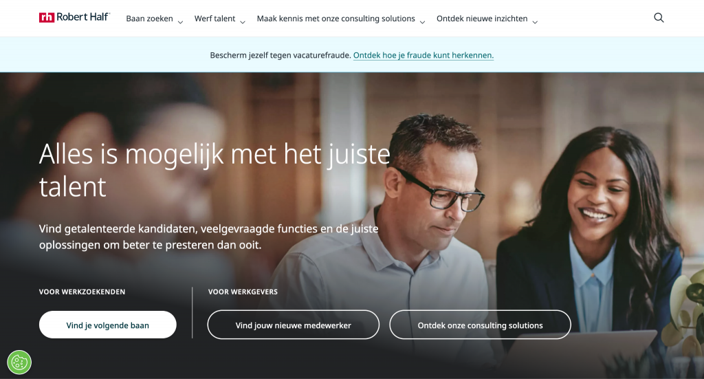 robert half® recruitment agency review