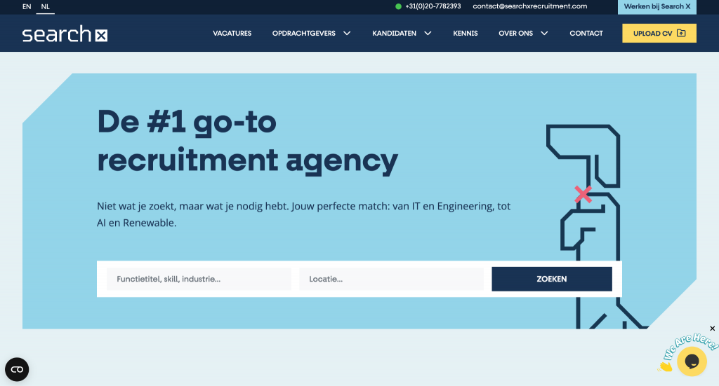 search x recruitment review