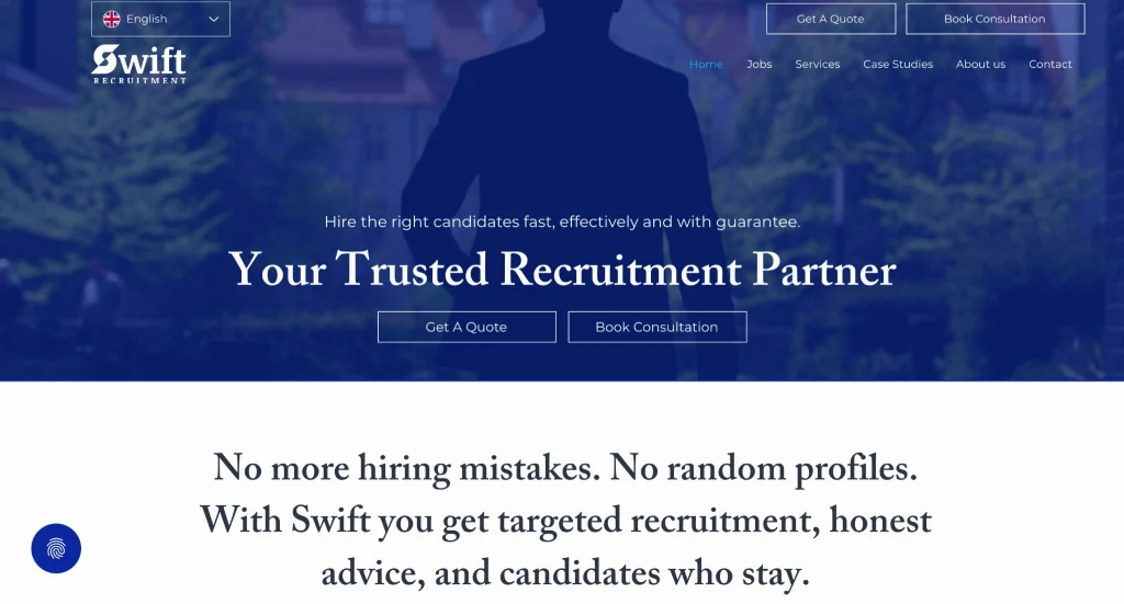 swift recruitment official website