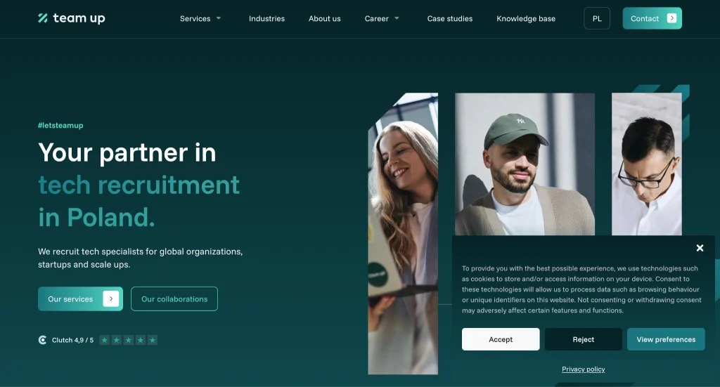 team up official website