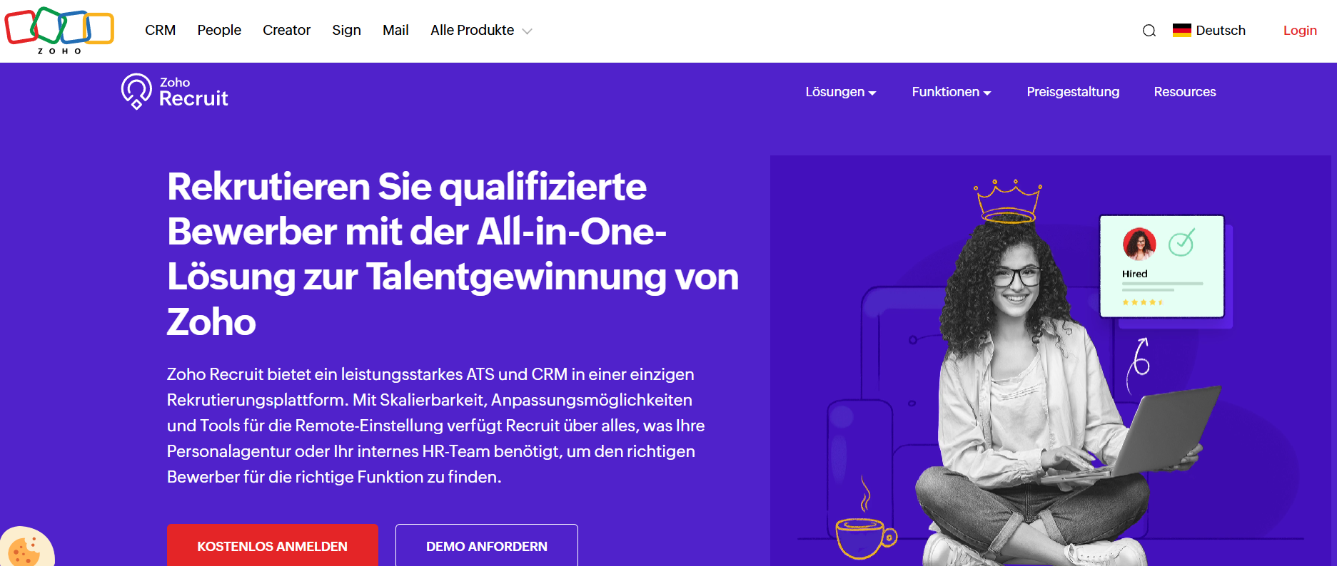 zoho recruit verifiedfirst review