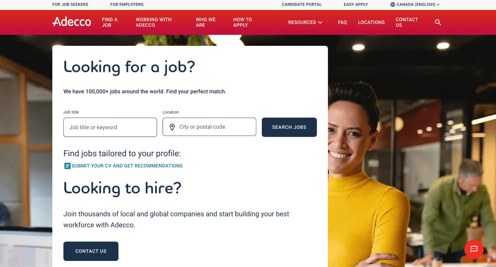 adecco canada official website