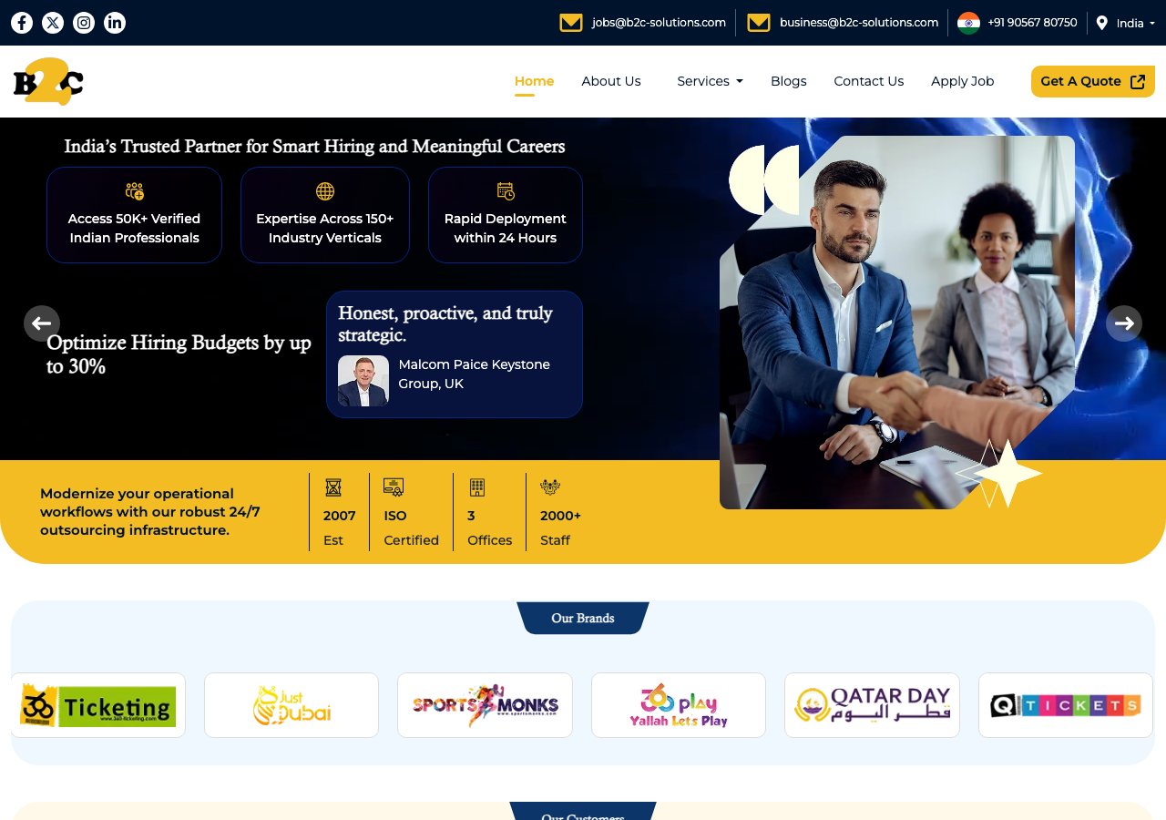 b2c solutions review