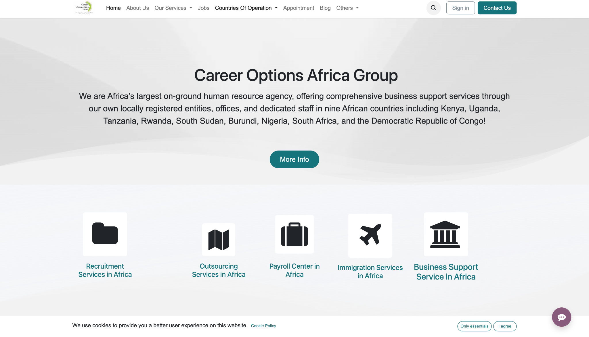 career options africa group review
