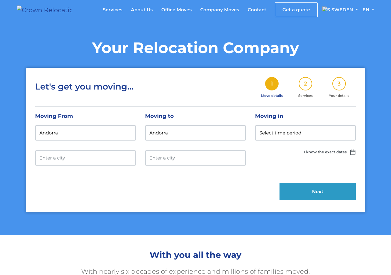 crown relocations sweden review