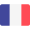 French flag: vertical blue, white, and red stripes from left to right.