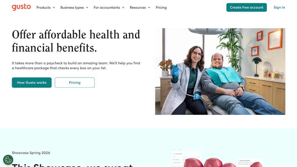 gusto benefits administration