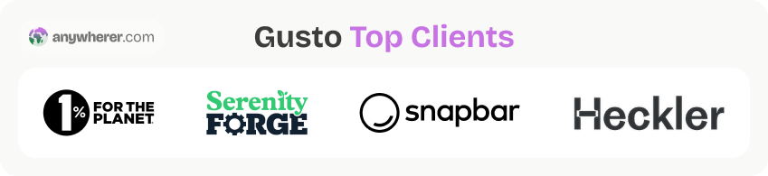 gusto top clients