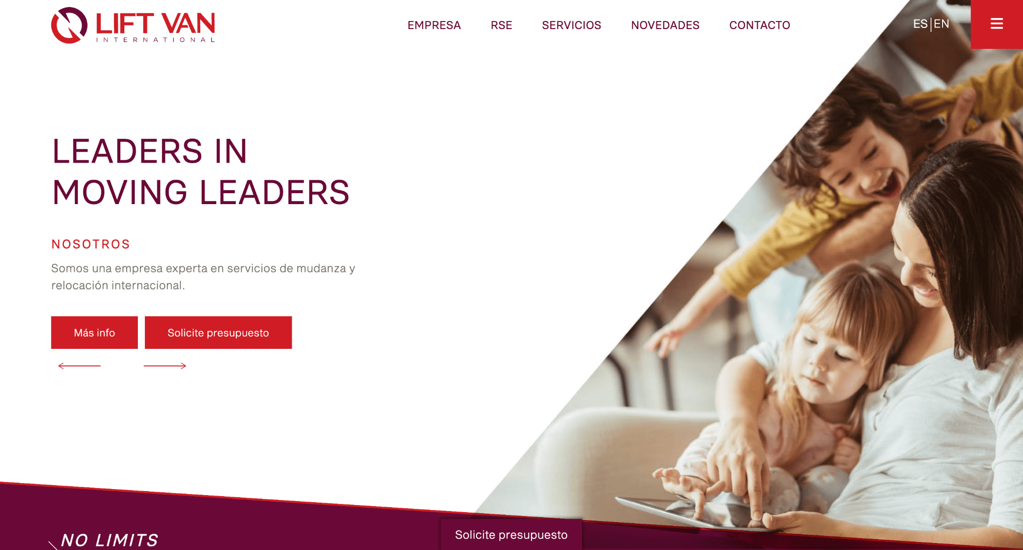 lift van website