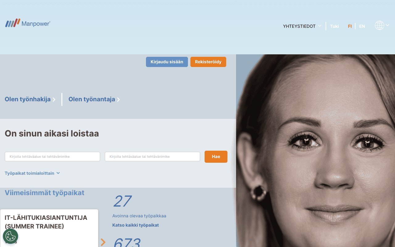 manpower finland website