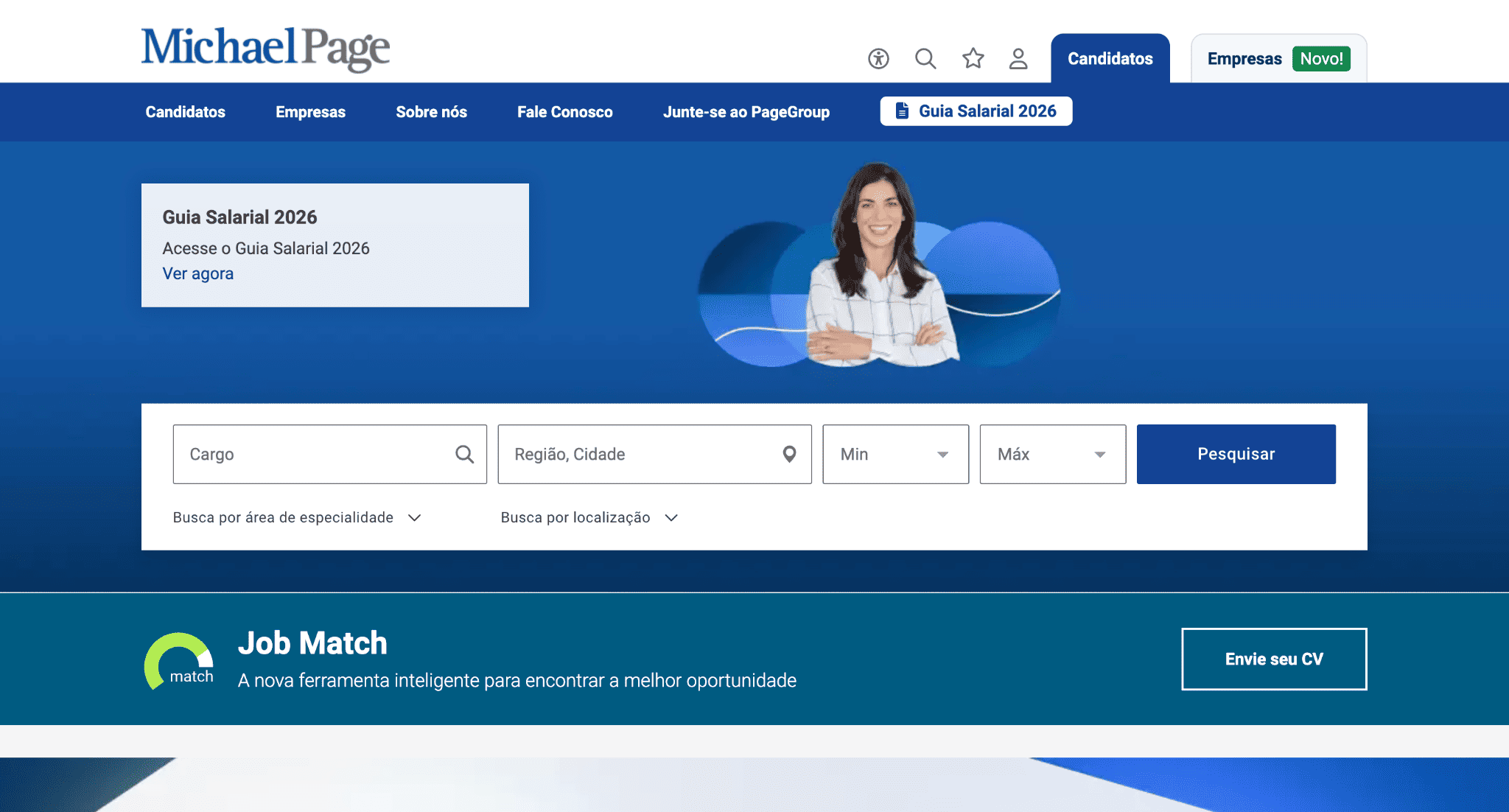 michael page brasil website