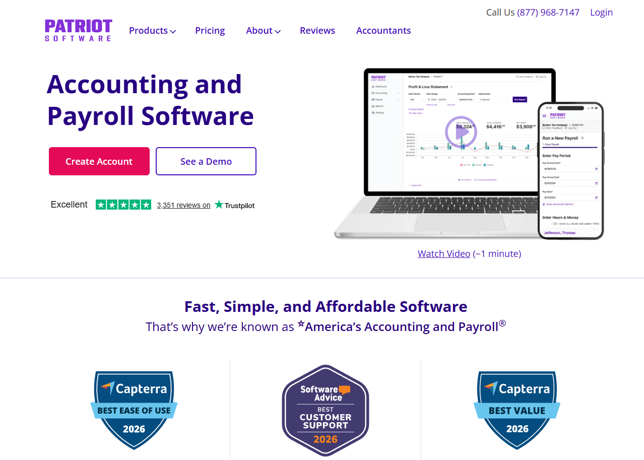 patriot payroll review