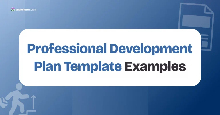 7 Professional Development Plan Template Examples for 2026