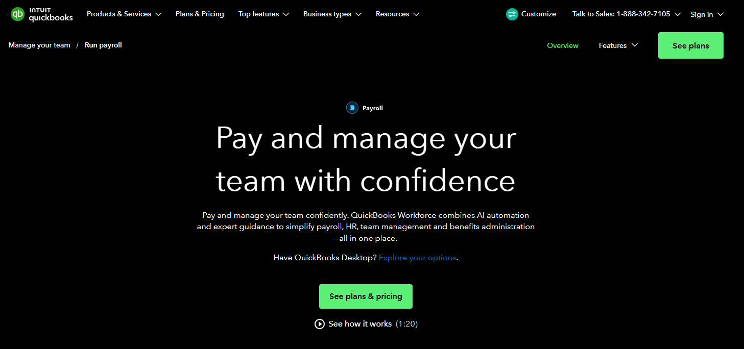 quickbooks payroll review