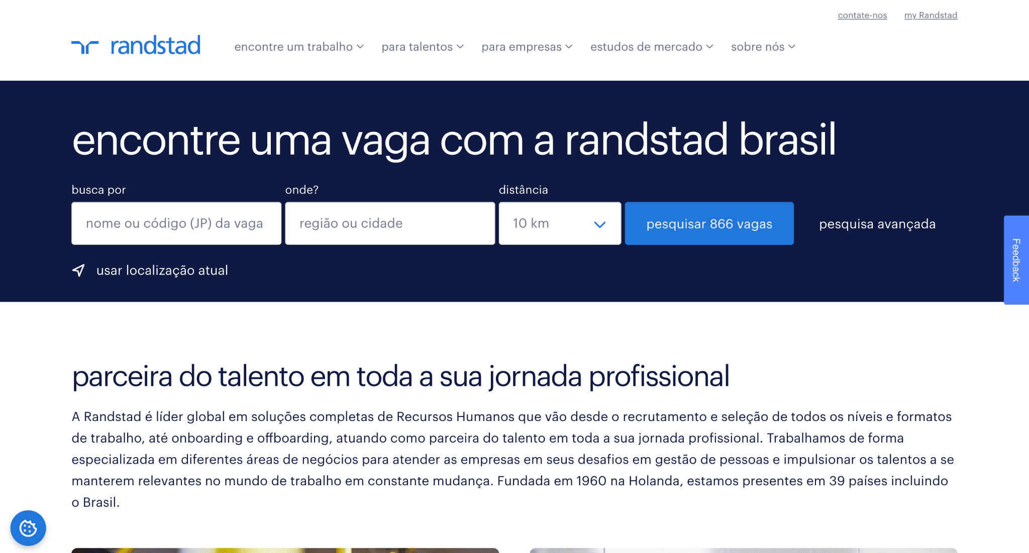 randstad brasil website