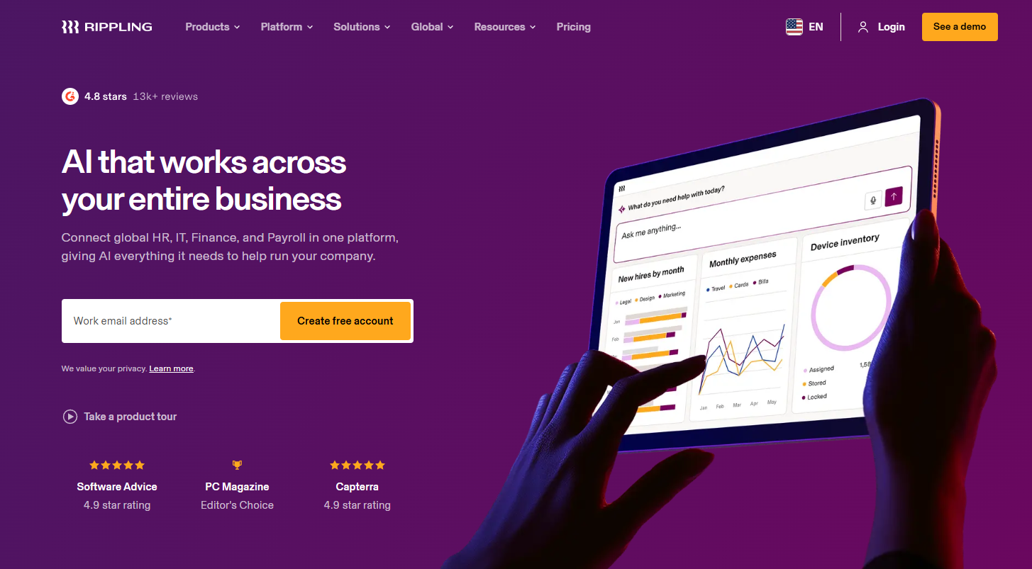rippling review
