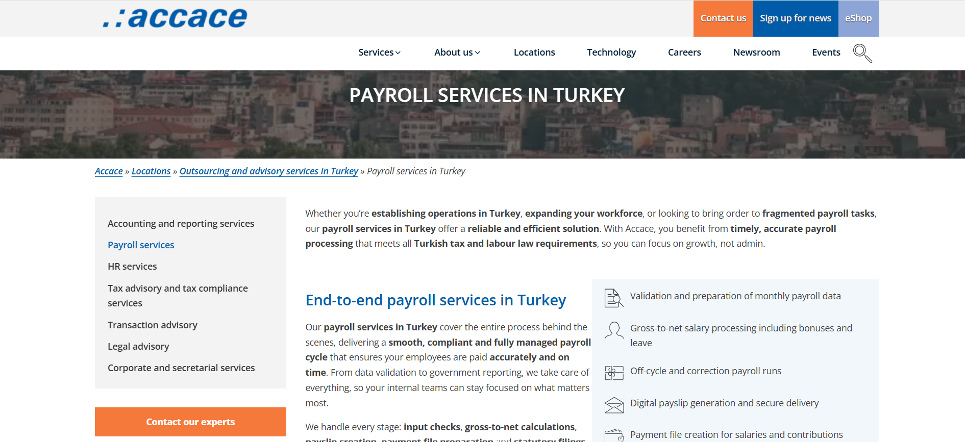 accace turkey review