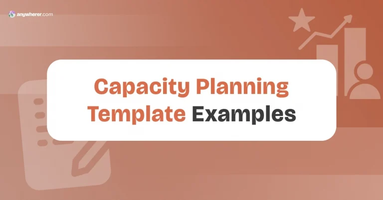 9 Capacity Planning Template Examples
