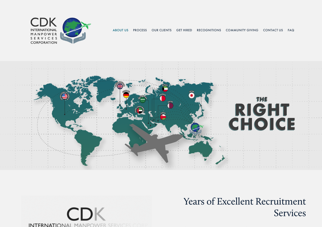 cdk international manpower services review