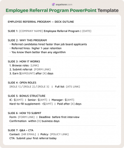 8 Employee Referral Program Template Examples for 2026