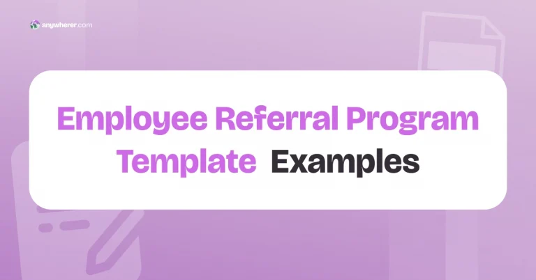 8 Employee Referral Program Template Examples