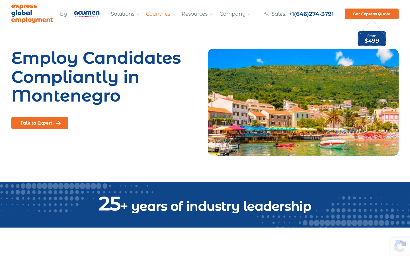 express global employment montenegro review