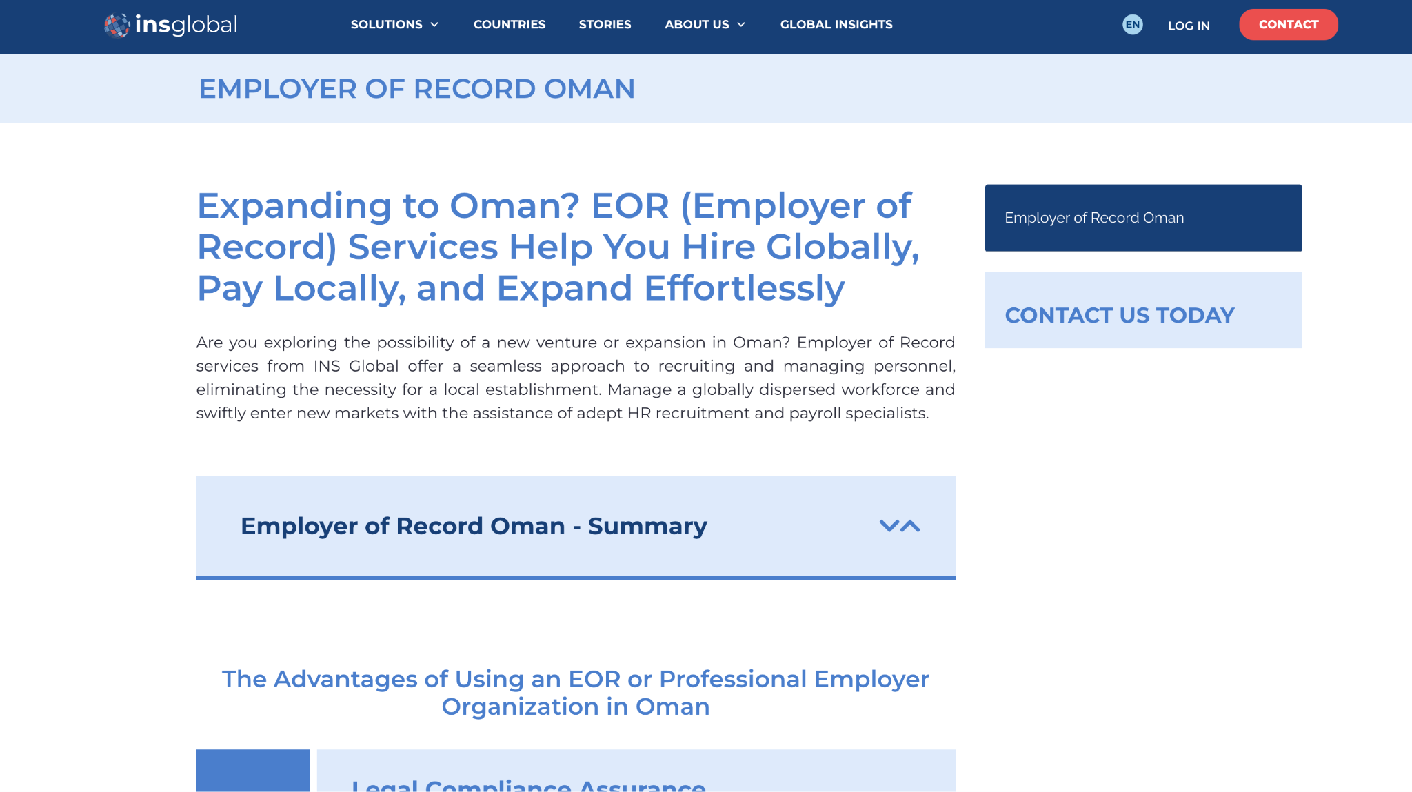 ins global consulting review
