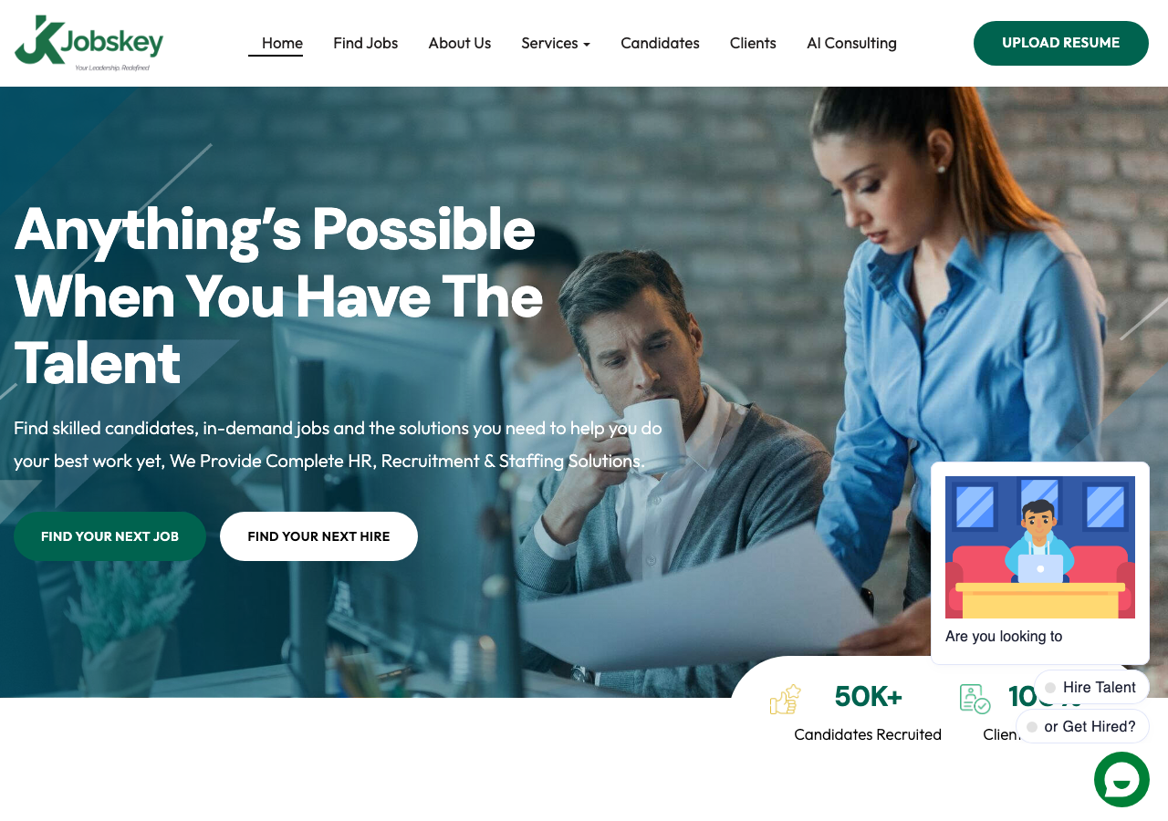 jobskey search & selection review