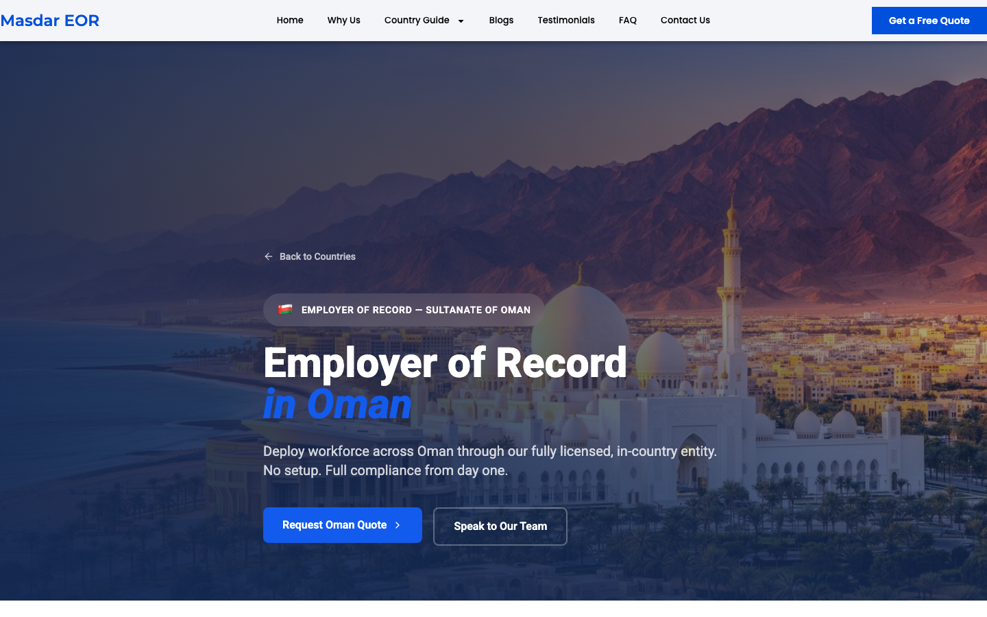 masdar eor review