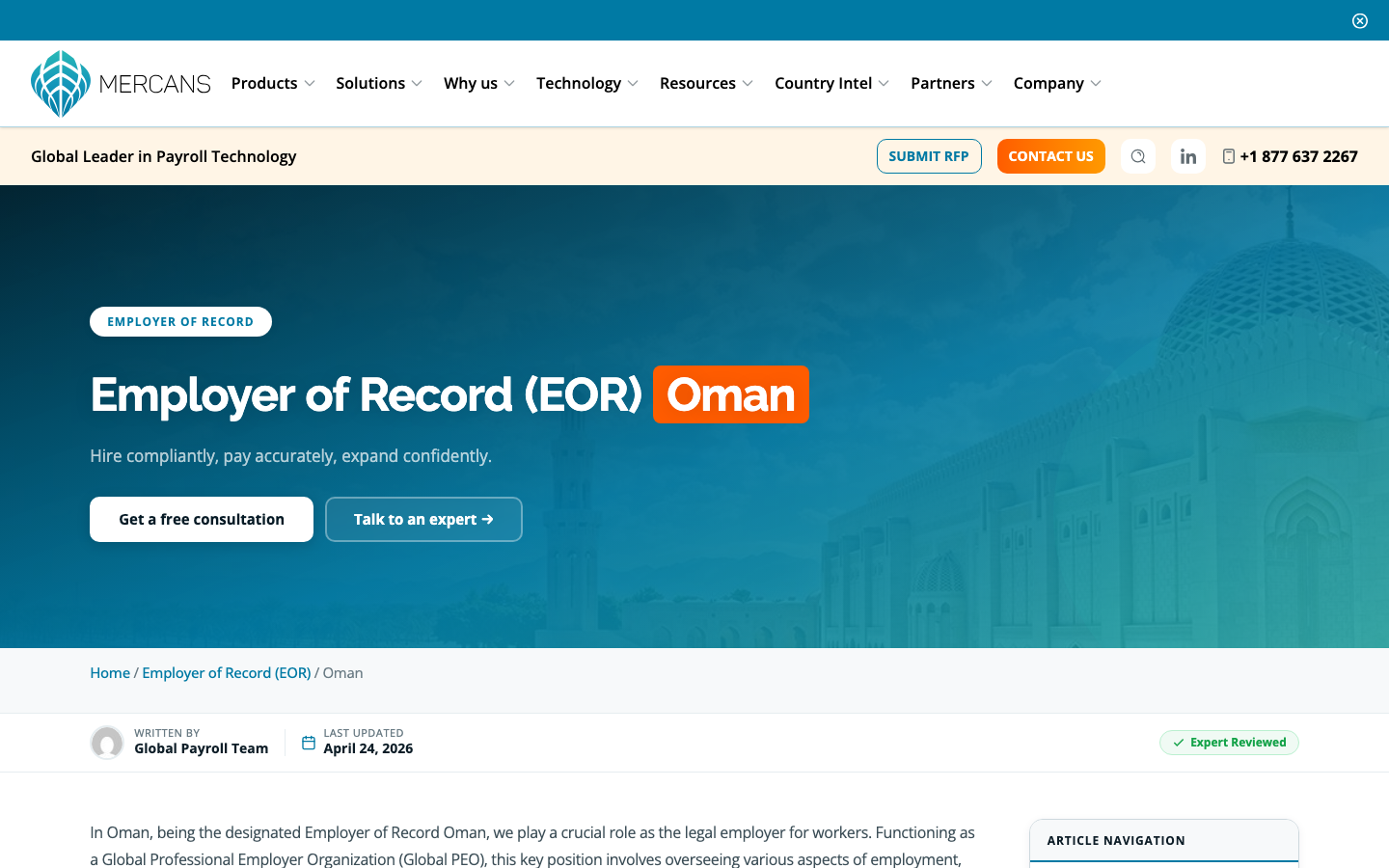 mercans oman review