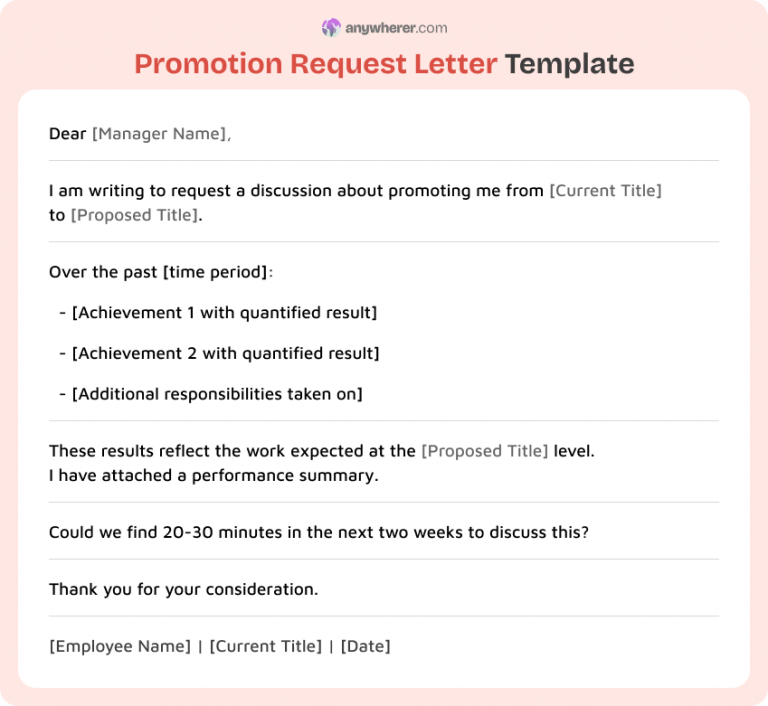 9 Promotion Letter Template Examples for 2026