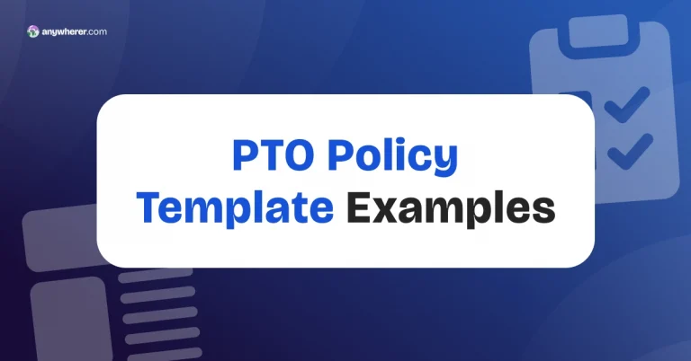 8 PTO Policy Template Examples