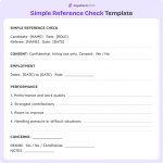 7 Reference Check Template Examples for 2026