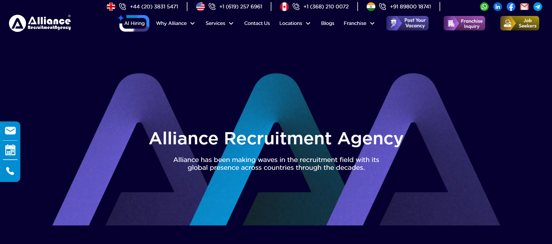 alliance recruitment agency review