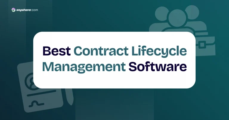 13 Best Contract Lifecycle Management Software in 2026
