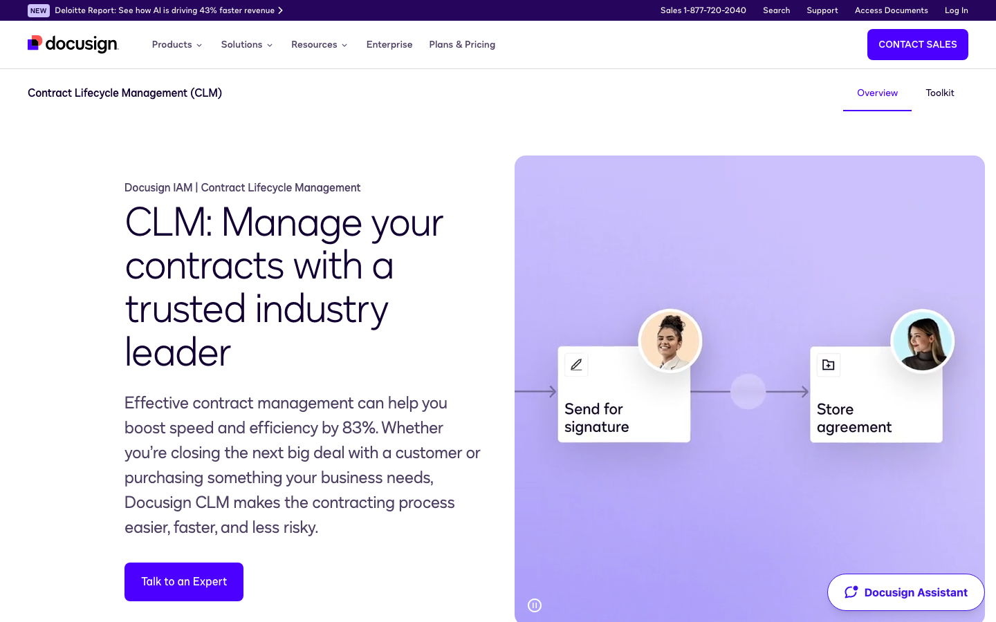 docusign clm review
