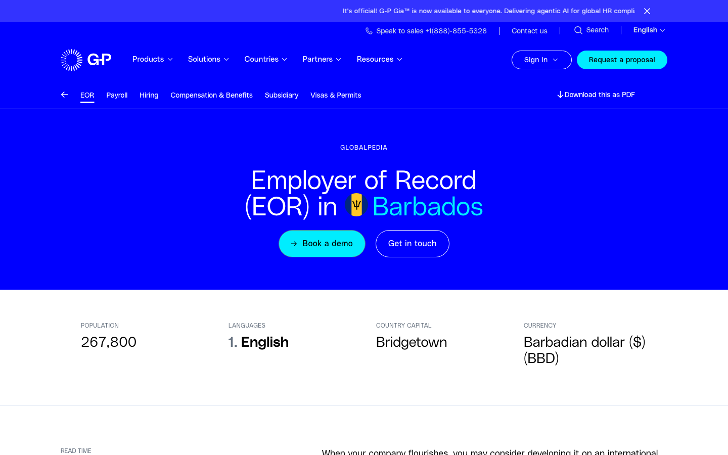 g-p barbados review