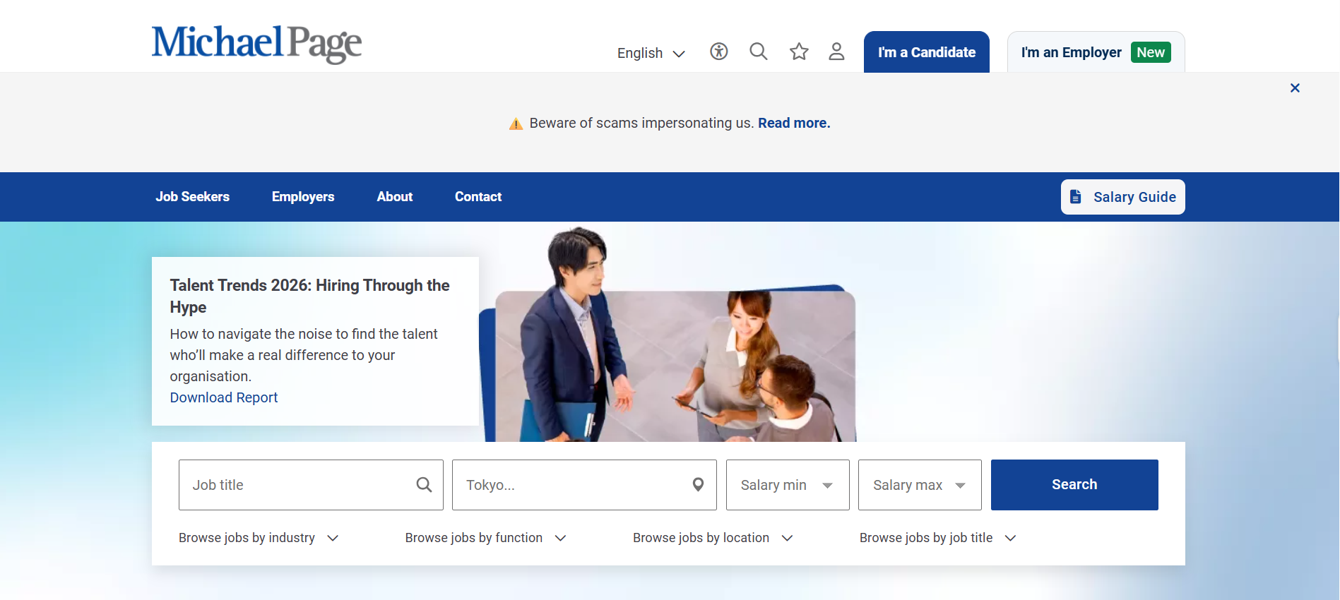 michael page japan review