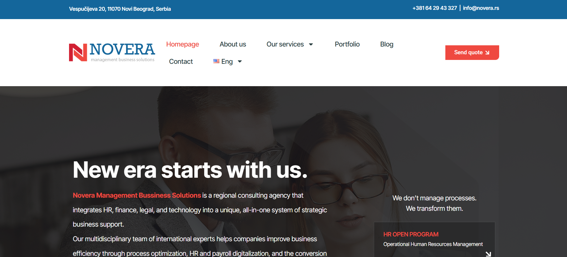 novera management business solutions review