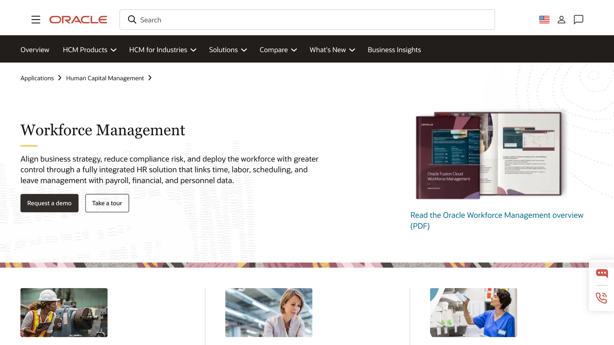 oracle workforce management