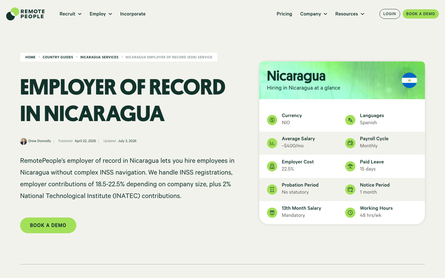 remote people nicaragua review