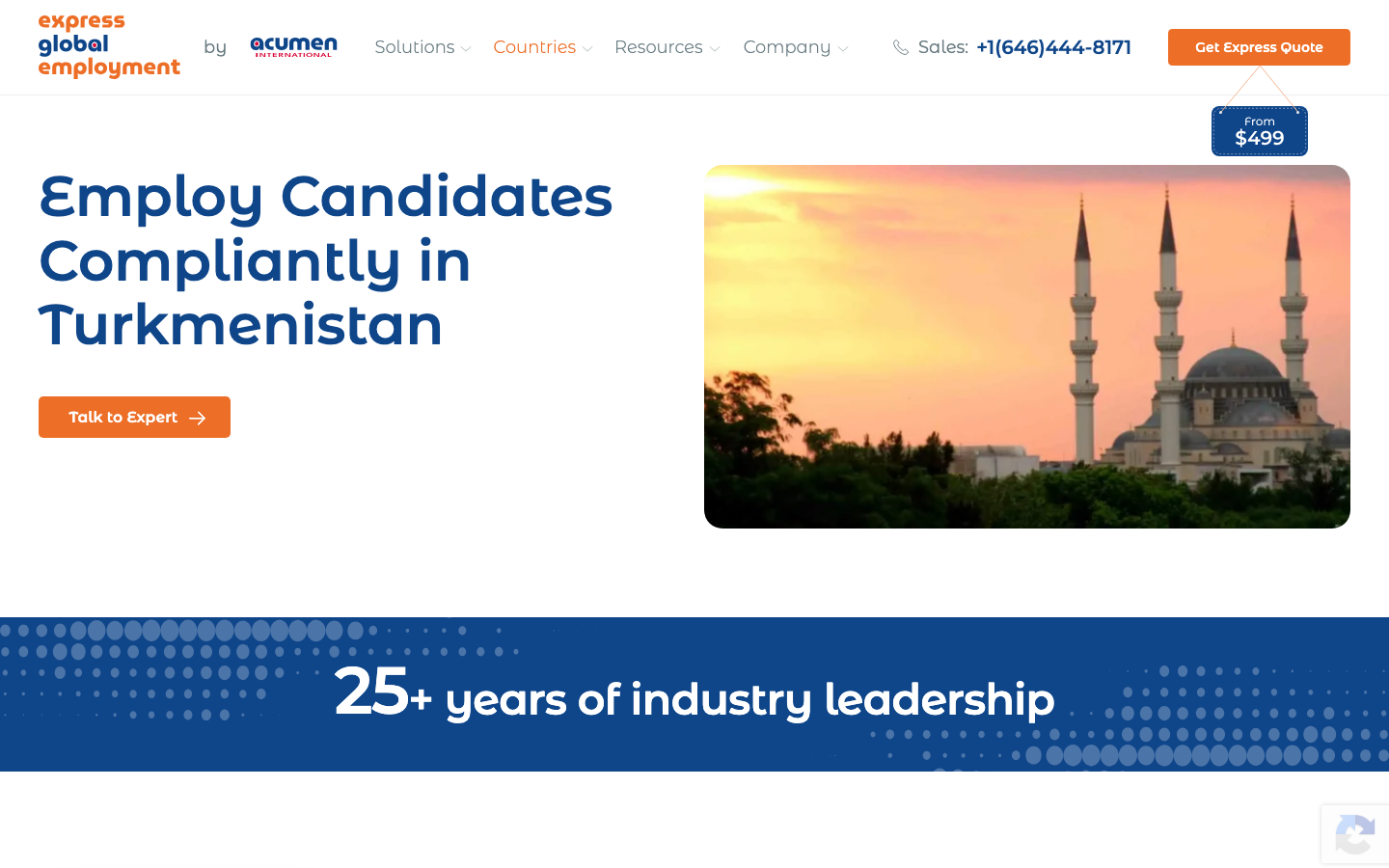acumen international turkmenistan