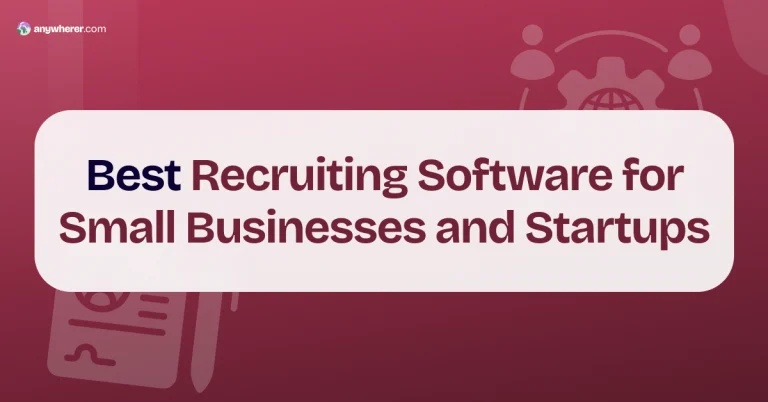 10 Best Recruiting Software for Small Businesses and Startups in 2026