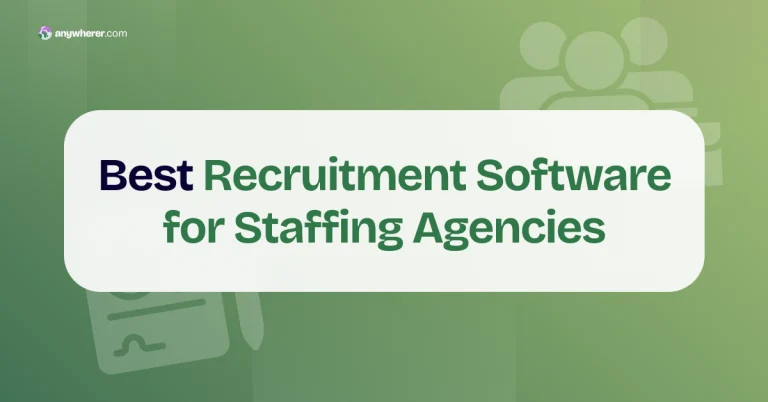 Top 10 Recruitment Software for Staffing Agencies in 2026