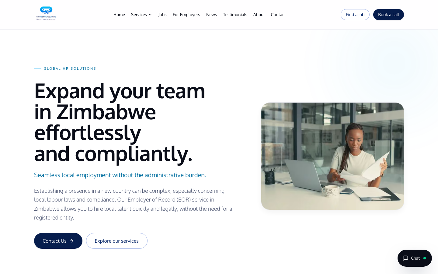 connect outsourcing review