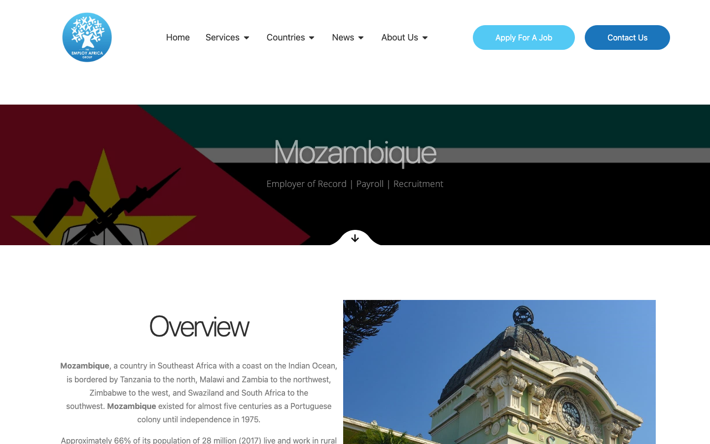 employ africa mozambique review
