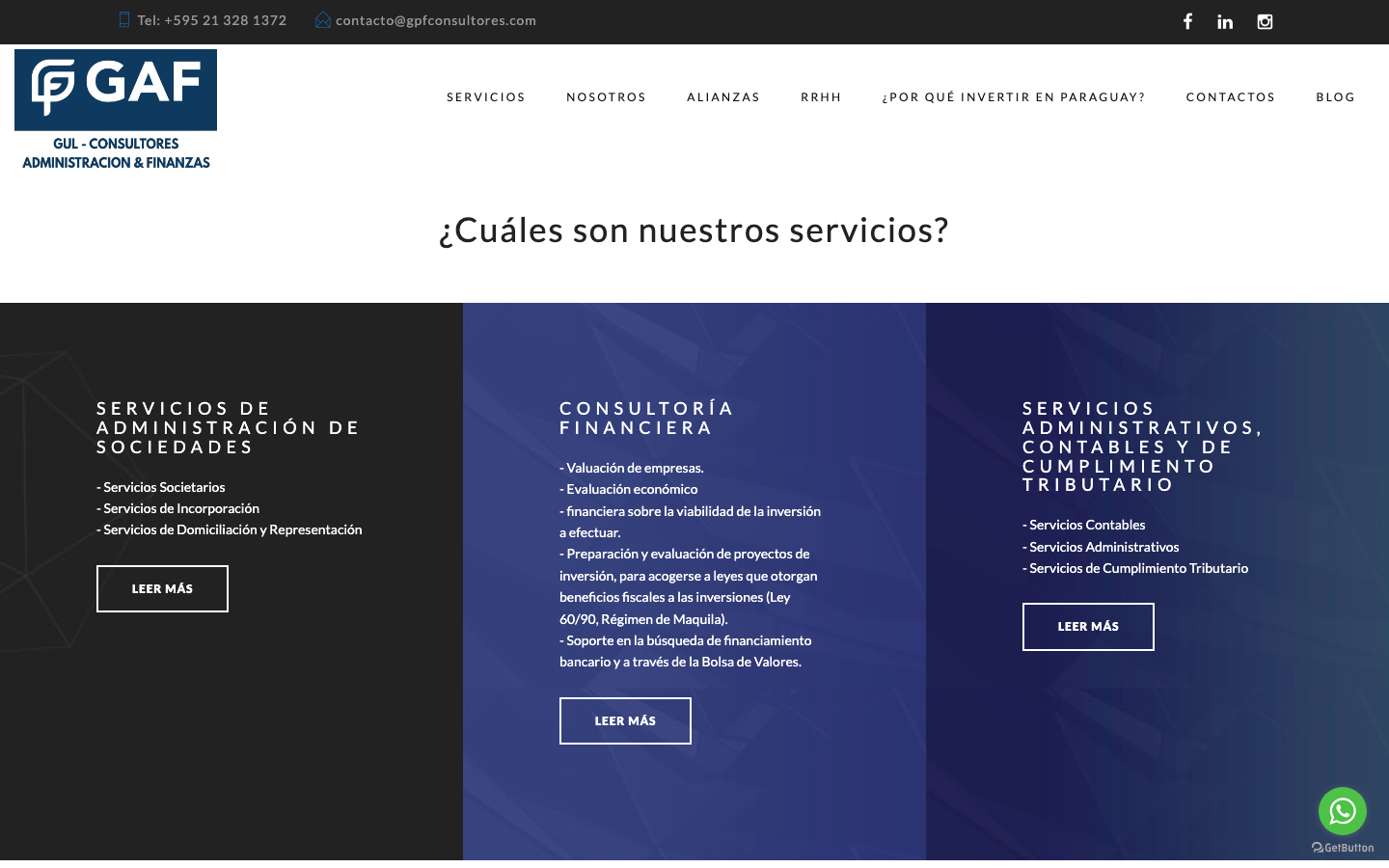 gaf consultores empresariales review