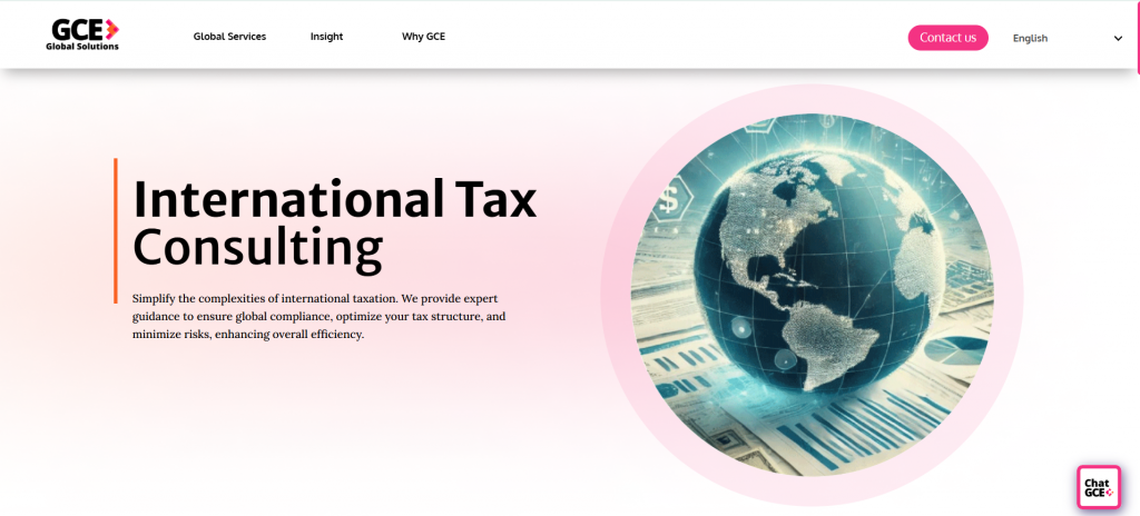 gce global solutions international tax