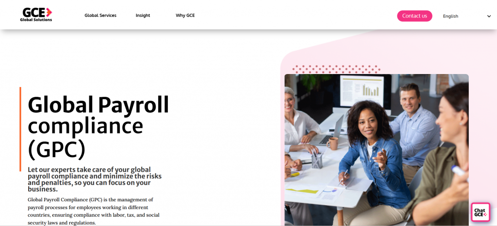 gce global solutions payroll
