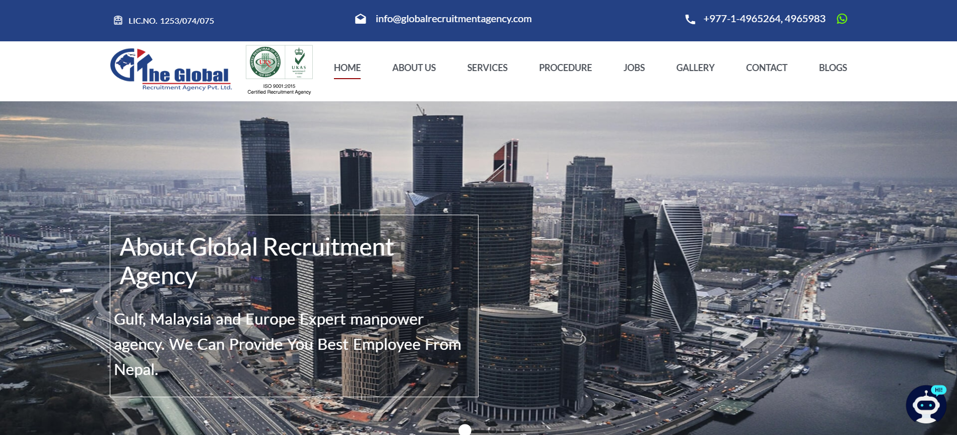 global recruitment agency review